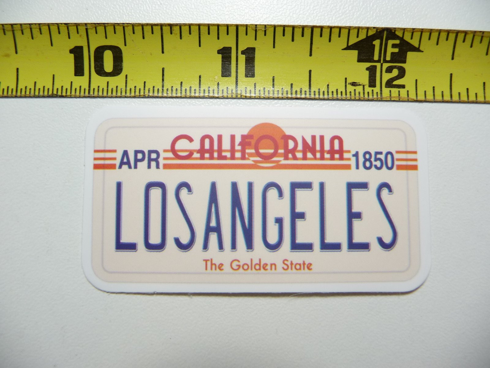 California Decal Sticker Los Angeles License Plate Souvenir Gift