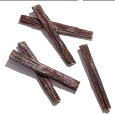 Beef Dog Treats Esophagus Gullet 6" STICKS 25 Count 100 Natural Healthy Taffy