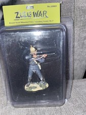 W Britain 20081 Zulu War British Natal Mounted Police Standing Firing No 1 54mm