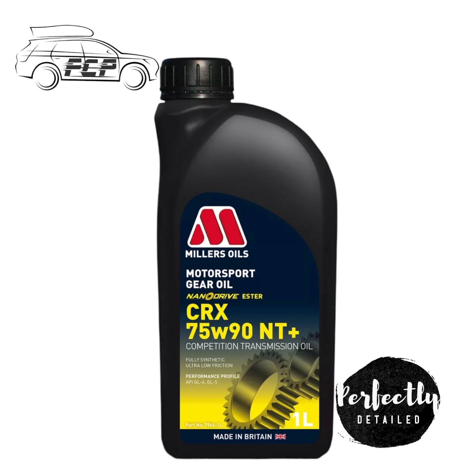 Millers Oils 1 Litre Of CRX 75W90 Nanodrive NT+ Fully Synthetic Gear Oil - Image 8