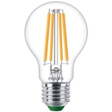 Image of Philips Master Ultra Efficient LED 4W E27 Clear GLS Bulb Cool White