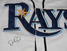 DESMOND JENNINGS AUTOGRAPHED JERSEY (RAYS) W/ PROOF!