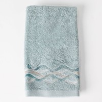 Saturday Knight, Sketchbook Waves Fingertip Towel on sale Saturday Knight, Sketchbook Waves Fingertip Towel on sale