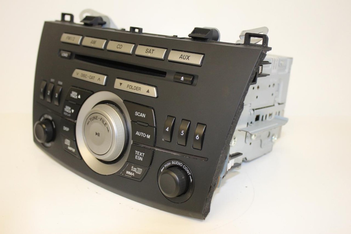 2010-2013 MAZDA 3 RADIO 6 DISC CHANGER CD PLAYER BBM466ARXB | eBay