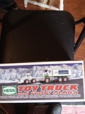 hess 2008 toy truck and front loader
