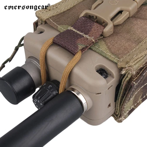 Bolsa de radio táctica EMERSONGEAR PRC148/152 Molle bolsa de almacenamiento - Imagen 7 de 13