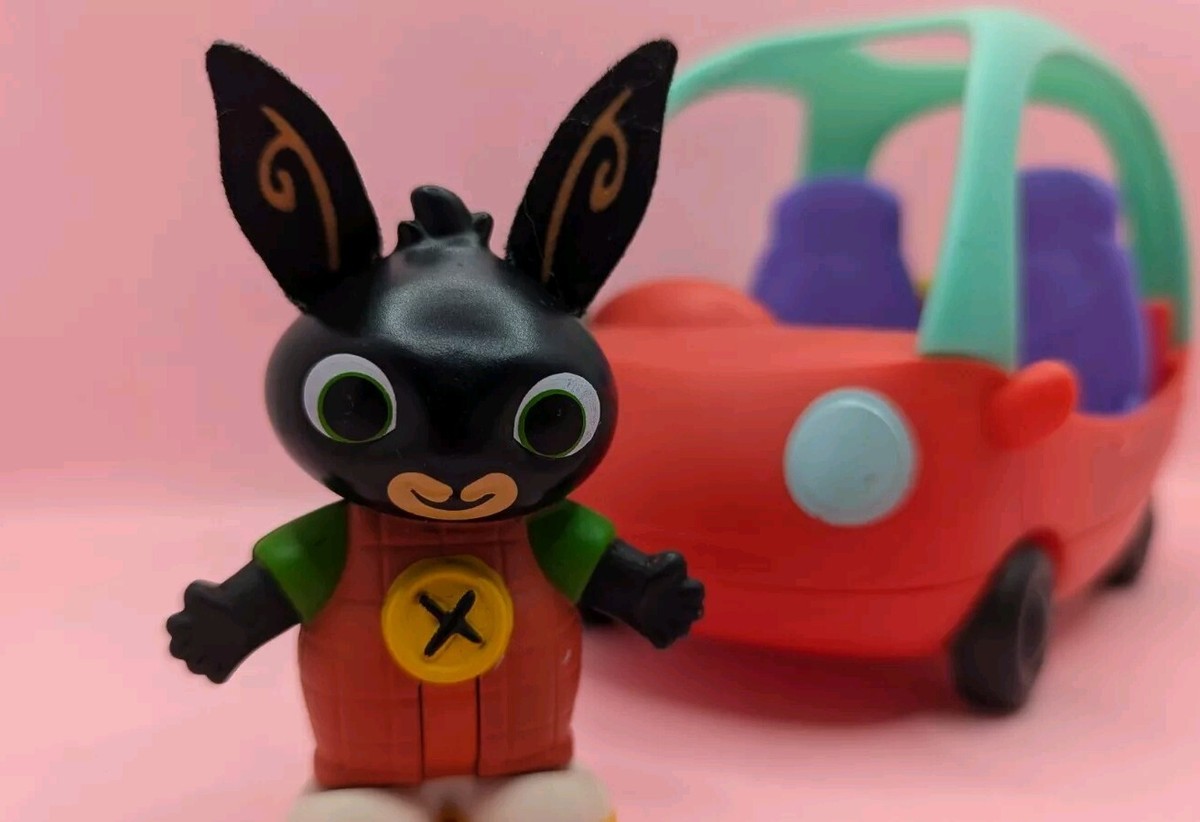 Bing Bunny Play Set Flop’s Car, Complete CBeebies
