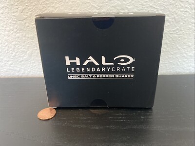 LOOT CRATE Gaming Exclusive HALO UNSC Salt & Pepper Shaker Set Sealed