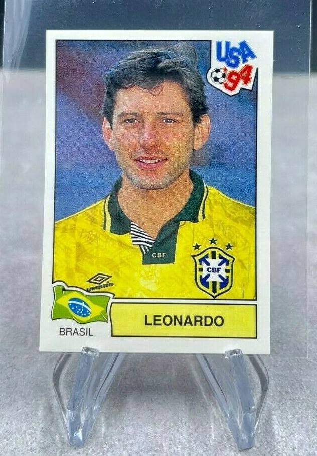 Panini FIFA 1994 USA World Cup Story Sticker LEONARDO 235 NEW