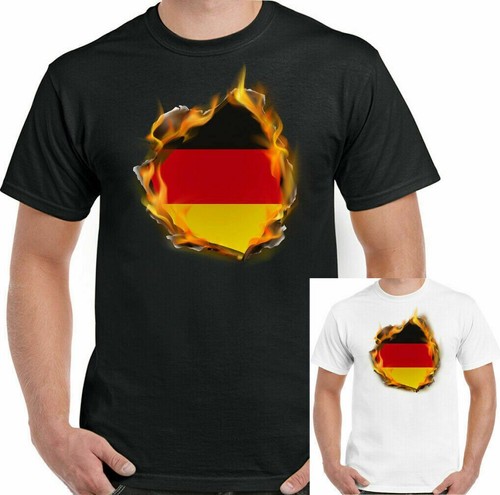 Candymix Land Allemagne Drapeau Délavé T-shirt Homme 100