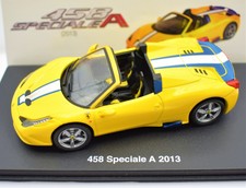 Diecast Model Car Scale 1:43 Ferrari GT Collection 458 Speciale A