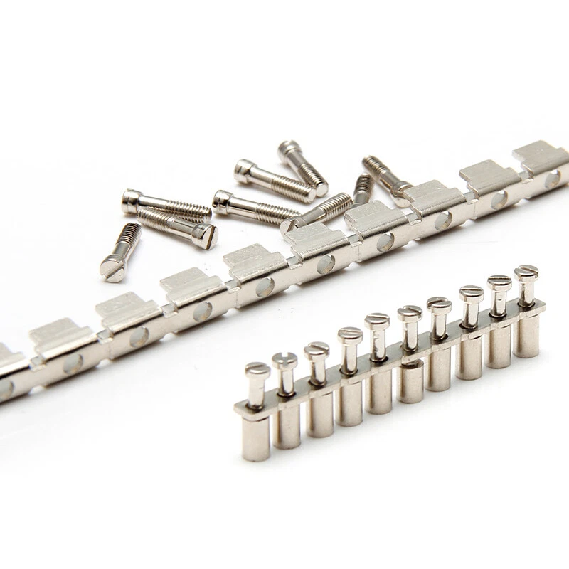 Terminal Block Jumper Busbar FBI-10 Din Rail Wire Connector Copper Conductor - Image 4 of 4