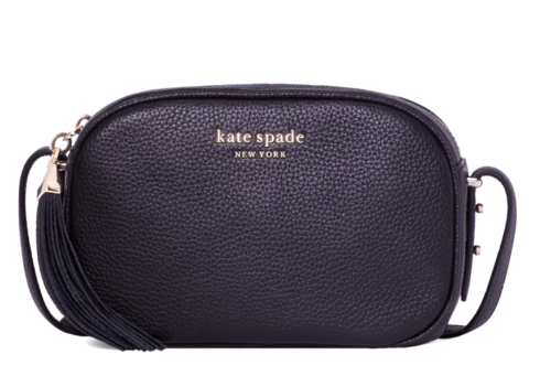 AUTH NWT Kate Spade New York Annabel Medium Camera Black Leather Bag | eBay