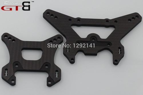 Tour de choc en fibre de carbone avant arrière 6 mm GTB pour voiture 1/5 RC LOSI 5ive-T 1,0 2,0 - Photo 2/2