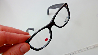 NEW Ray-Ban Small Junior Black RB 1528 3542 Optical 46-16-125 Eyeglasses FREE Sh