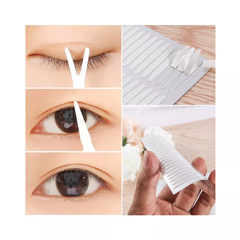 Double-Sided Eyelid Tape (200 pcs) - Eyelift for Hooded Eyes