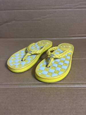 chanel flip flops scandal gelb - yellow chanel flip flop scandal