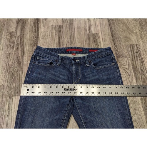 Banana Republic Damengröße 4 gerades Bein limitierte Auflage kurz geschnitten Denim blau Jeans - Bild 9 von 12