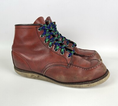 Wing 8131 Red Wings Boots Made In Usa Red Wing 8131 Moc Toe Boots