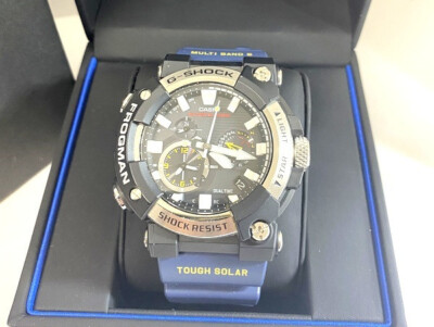 CASIO GWF-A1000-1A2JF G-SHOCK FROGMAN schwarz MASTER OF G Herrenuhr Box gebra...