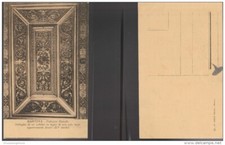 4054) MANTOVA PALAZZO DUCALE DETTAGLIO DI UN SOFFITTO IN LEGNO NON VIAGGIATA