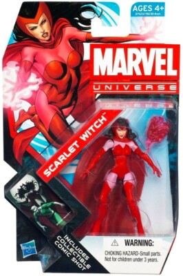 Marvel Universe Series 19 Scarlet Witch Action Figure #16 | eBay