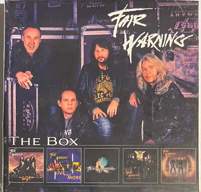 Fair Warning - The Box 5 CD Go Aura Four Brothers Keeper Live and More  NEU OVP