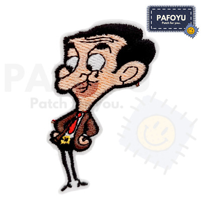 Mr. Bean Patch - OG Cartoon TV Show Serie Film Teddy Aufnäher Bügelbild Flicken