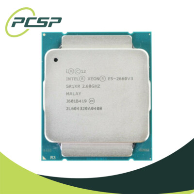 Intel Xeon E5-2660 v3 SR1XR 2.60GHz 25MB 10-Core LGA2011-3 CPU Processor