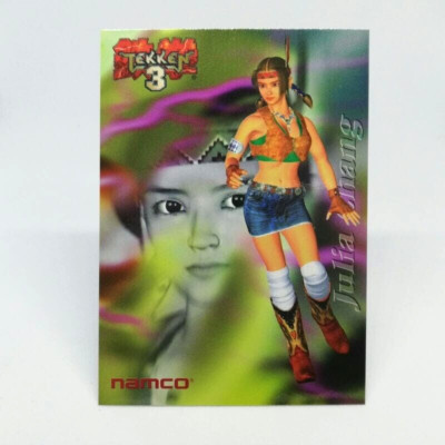 069 Julia Chang TEKKEN3 Namco Official Collection Card EPOCH Japan PS geme