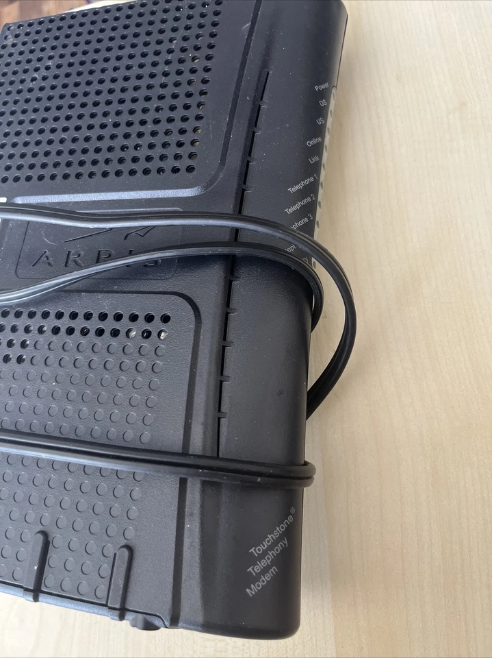 Arris TM604G/CT Touchstone Telephony Cable Modem TM04AHDG6CT - Image 2 of 2