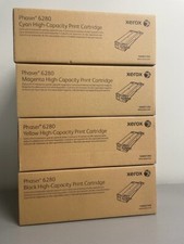 Xerox Phaser 6280 High Capacity Toner Cartridge Set