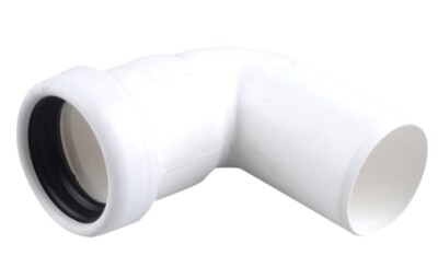 Restposten 25 x Osma 4A830W Polypropylen 32mm Umbaubogen 90 Grad weiß
