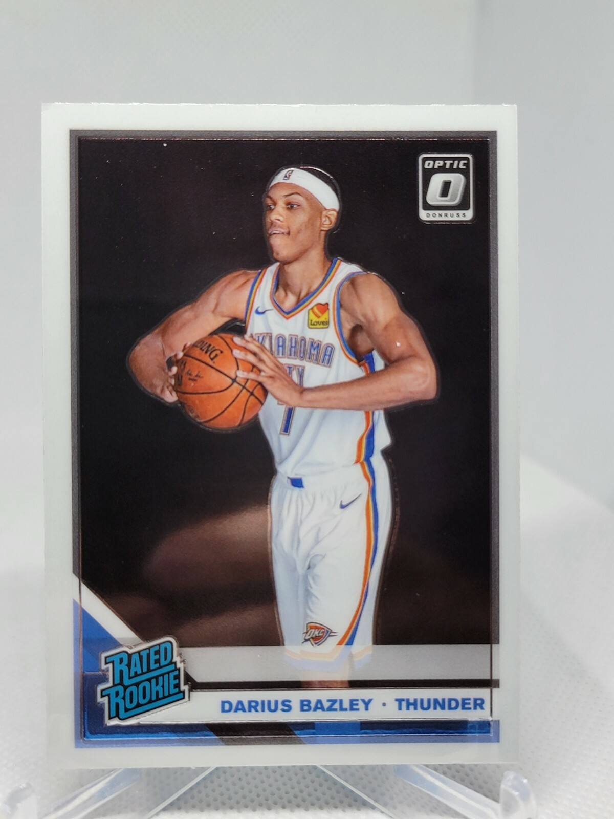 2019-20 Donruss Optic #156 Darius Bazley Rated Rookie Oklahoma City Thunder A3C