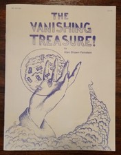 The Vanishing Treasure - Alan Shawn Feinstein - 1981 Ed - Rare World Banknotes