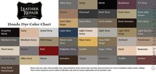 Professional Automotive Honda/Acura Leather and Vinyl Dye Kit - Updated Colors