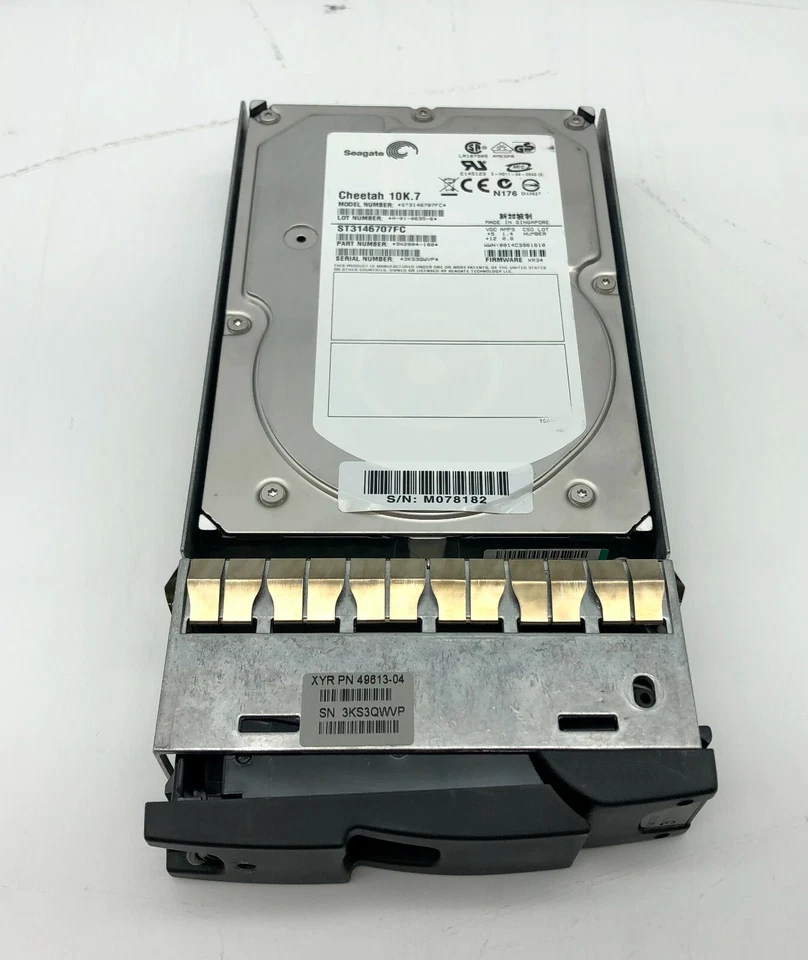 Xyratex 146GB 10K 3.5" HDD 49613-04, ST3146707FC,  RS-146G10-FC-CH7 - Image 2 of 4