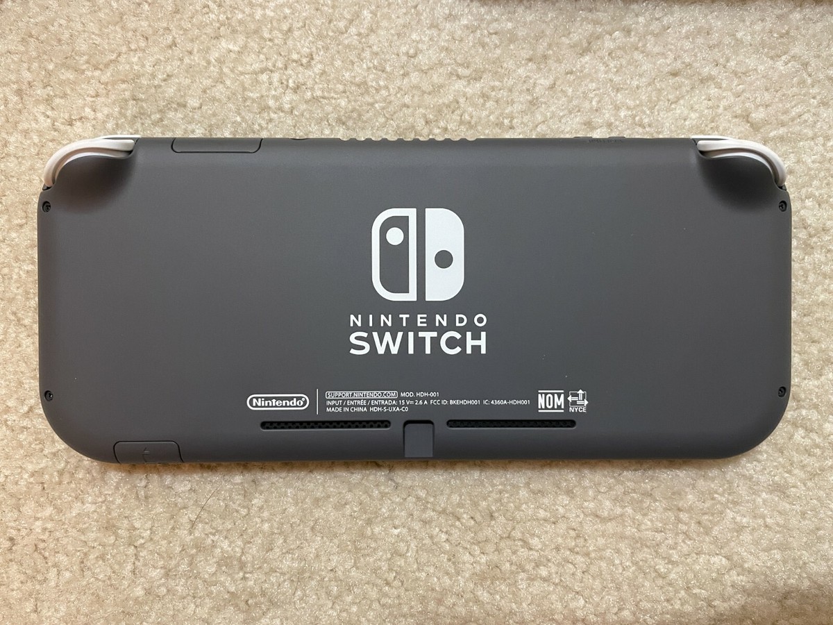 EXCELLENT CONDITION] Nintendo Switch Lite - Gray (with 5 games and