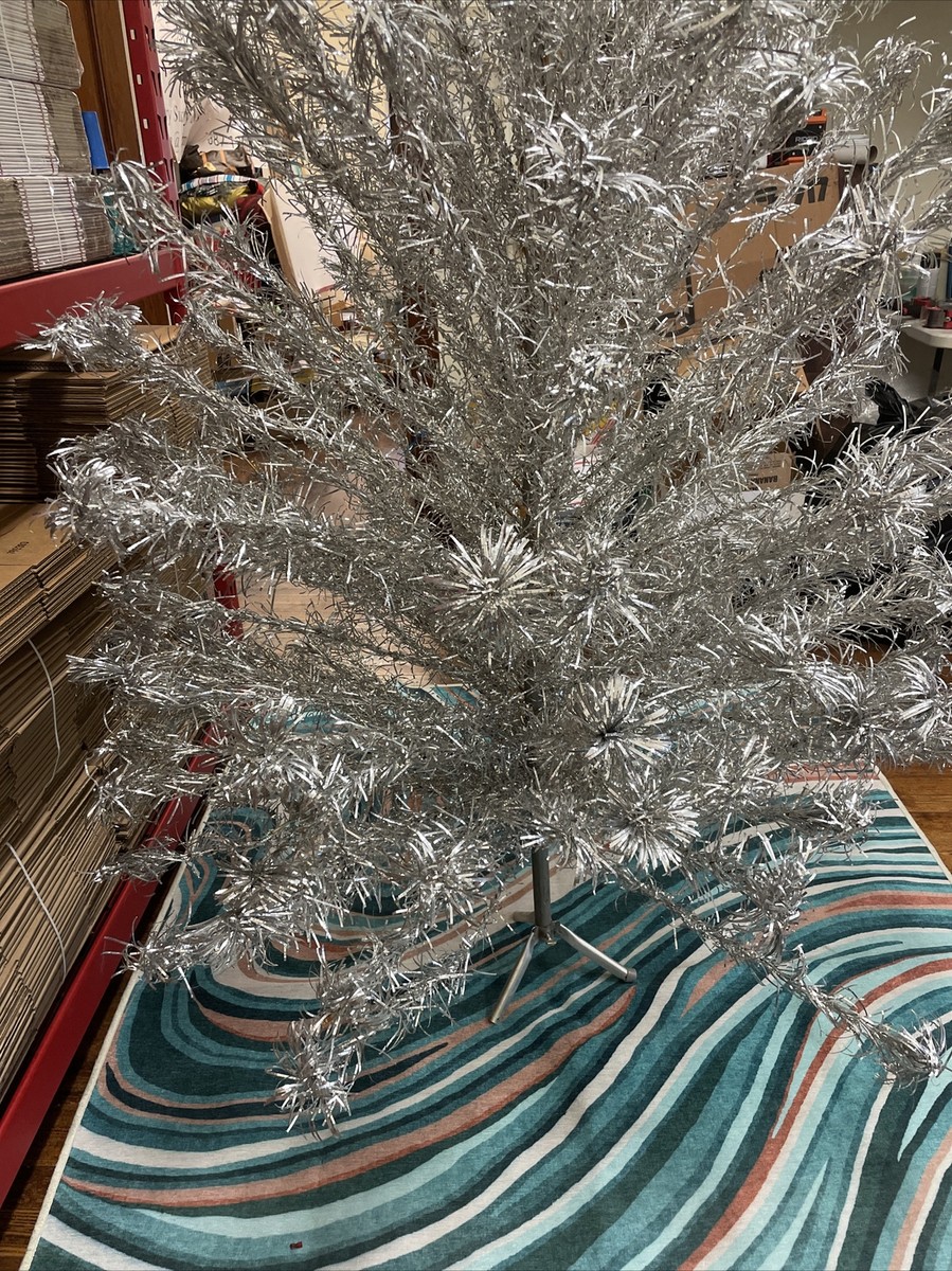 希少 美品 1950-60年代製 PomPomアルミクリスマスツリー 6フィート