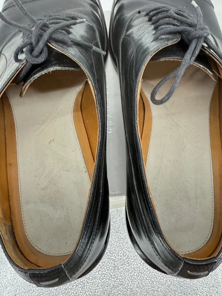 Maison Margiela Cap Toe Oxford in pelle taglia 42 (US9) made in Italy derby