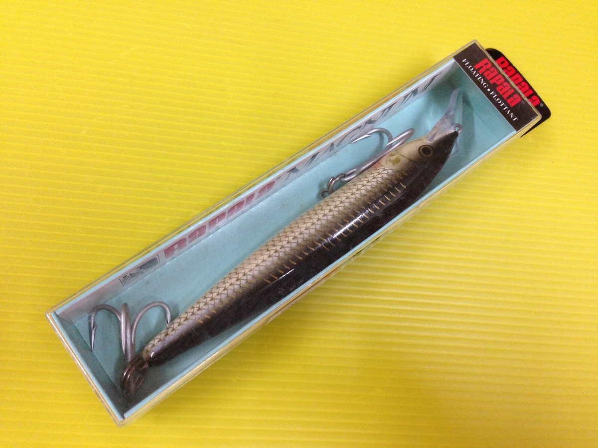 Rapala Magnum FMAG-14 – Appât Flottant Custom Peint, Bois Abachi, 5-1/2 Pouces