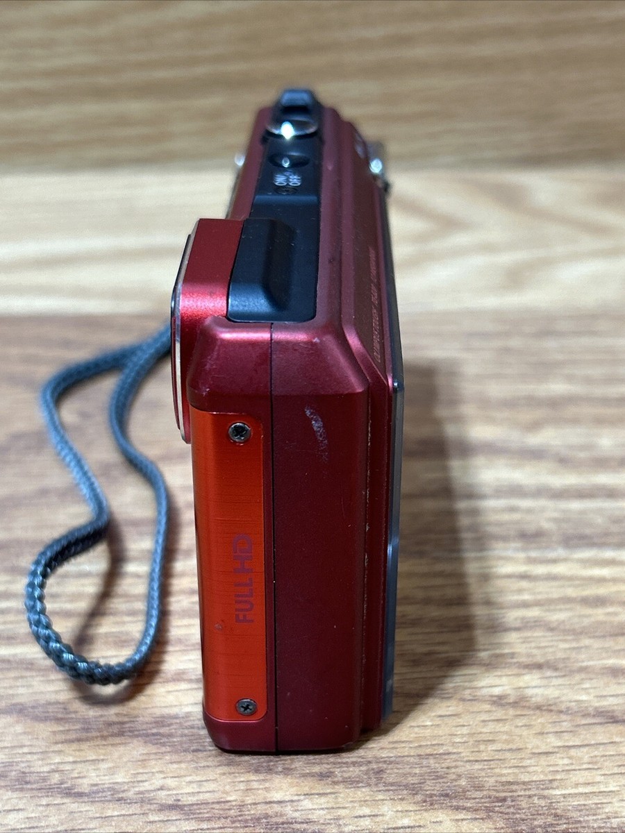 Olympus Tough TG-820 iHS 12.0MP Digital Camera - Red No Tested FOR