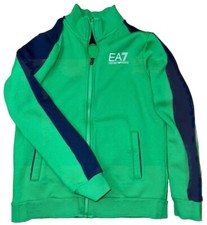Emporio Armani EA7 Hoodie Kids Size 12 Green
