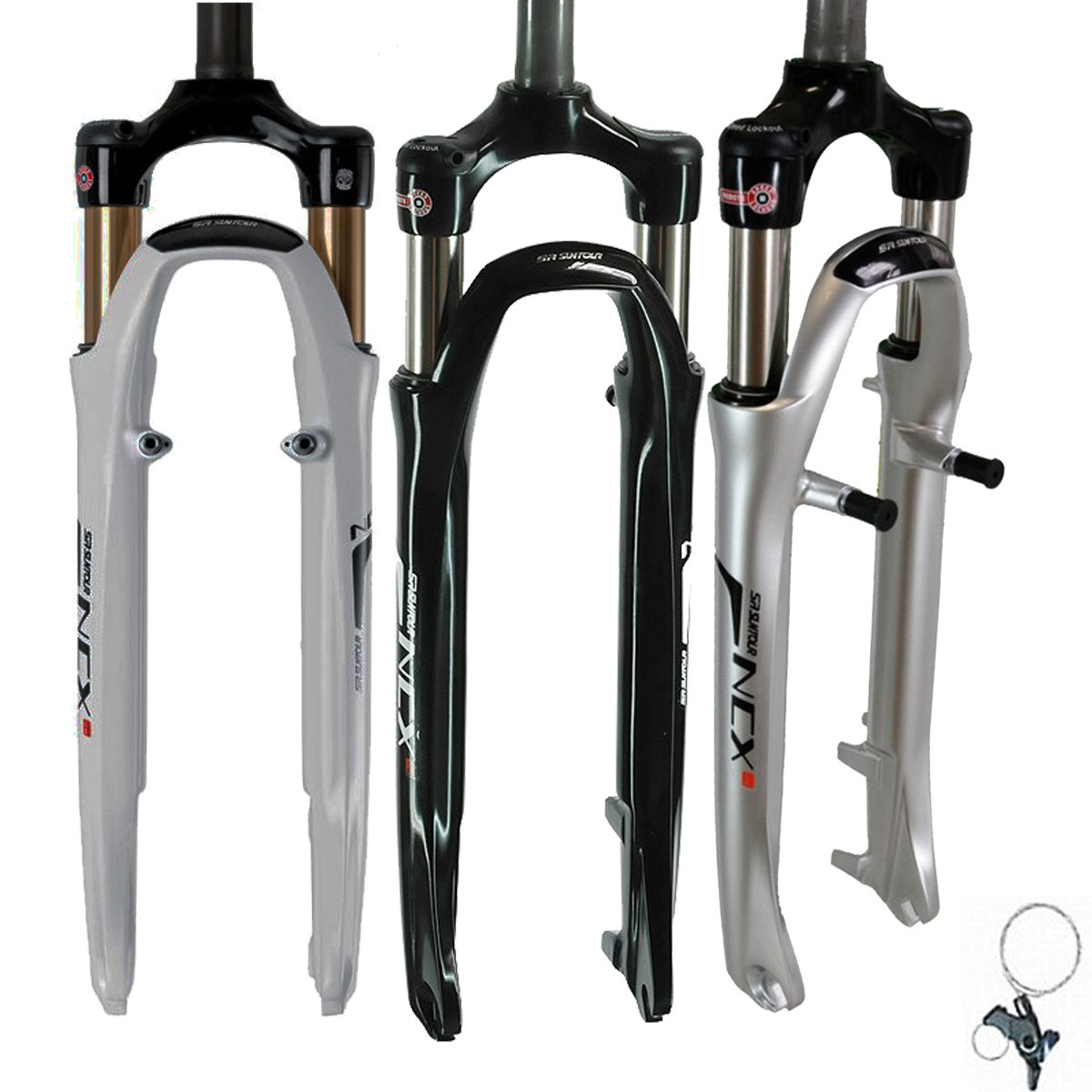 Trekking Forcella Bici 28 Forcella Suntour Forcella Ammortizzata