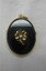 Médaillon Ancien En Or 14k Avec Onyx Noir Et Perle – Bijou De Deuil Belle Époque, C.1860