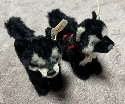 Steiff Fulda Collaboration Husky Hund 2 Stampfer Puppe 1 Sori - Bild 3 von 12