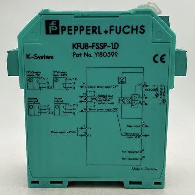 Pepperl + Fuchs KFU8-FSSP-1.D Converter