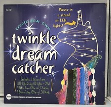 Create Your Own Unicorn Twinkle Dream Catcher w/LED Lights Remote - 400025996454