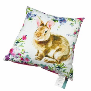 bunny throw pillow