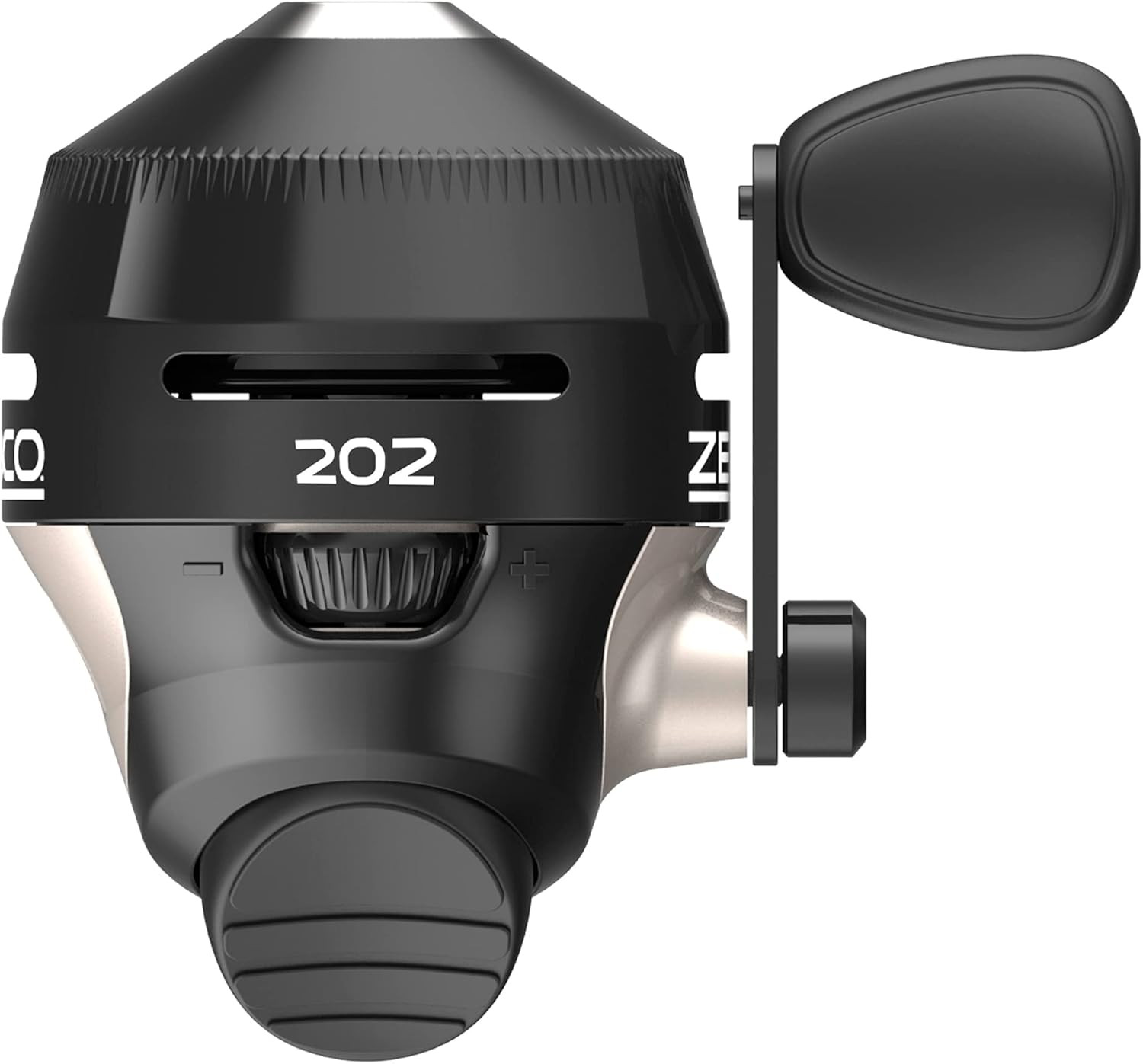 Zebco 202 Spincast Fishing Reel, Right-Hand Retrieve, Durable All-Metal Gears, S